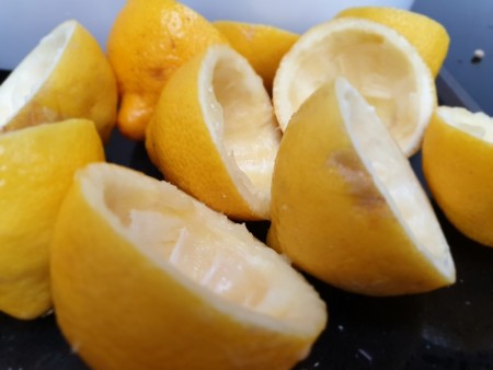 geperste citroenen